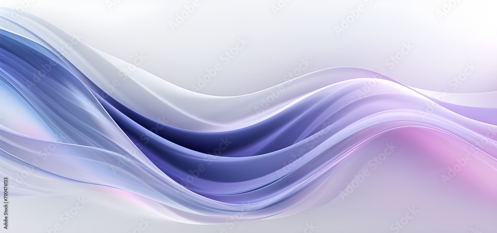 Obraz premium purple and blue wave background
