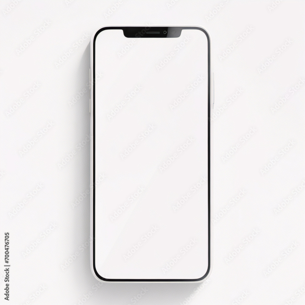 Smartphone-Modell mit leerem weißen Bildschirm, detailliertes Mobiltelefon-Modell, weißes Modell-Smartphone-Vorderansicht, Modell-3D-Mobiltelefon, ui, ux – Lagervektor Smartphone-Modell mit leerem weißen Bildschirm, detailliertes Mobiltelefon-Modell, weißes Modell-Smartphone-Vorderansicht, Modell-3D-Mobiltelefon, ui, ux – Lagervektor