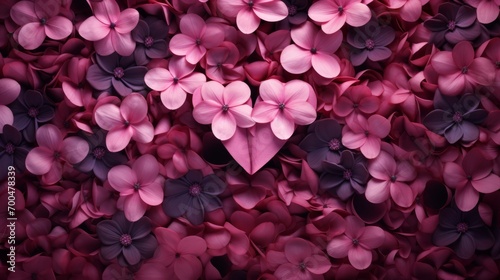 Romantic red roses: valentine's day floral background