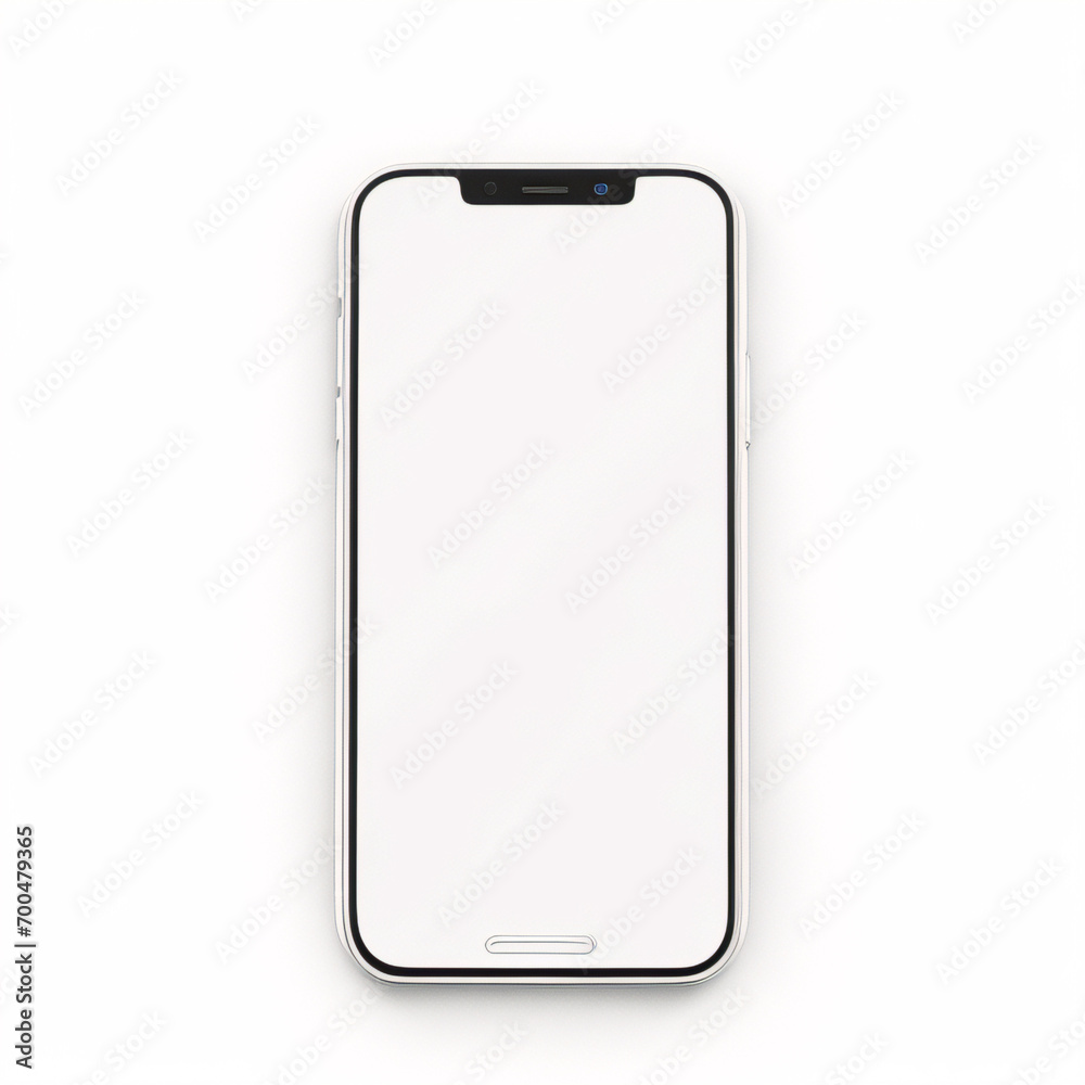 Smartphone-Modell mit leerem weißen Bildschirm, detailliertes Mobiltelefon-Modell, weißes Modell-Smartphone-Vorderansicht, Modell-3D-Mobiltelefon, ui, ux – Lagervektor Smartphone-Modell mit leerem weißen Bildschirm, detailliertes Mobiltelefon-Modell, weißes Modell-Smartphone-Vorderansicht, Modell-3D-Mobiltelefon, ui, ux – Lagervektor