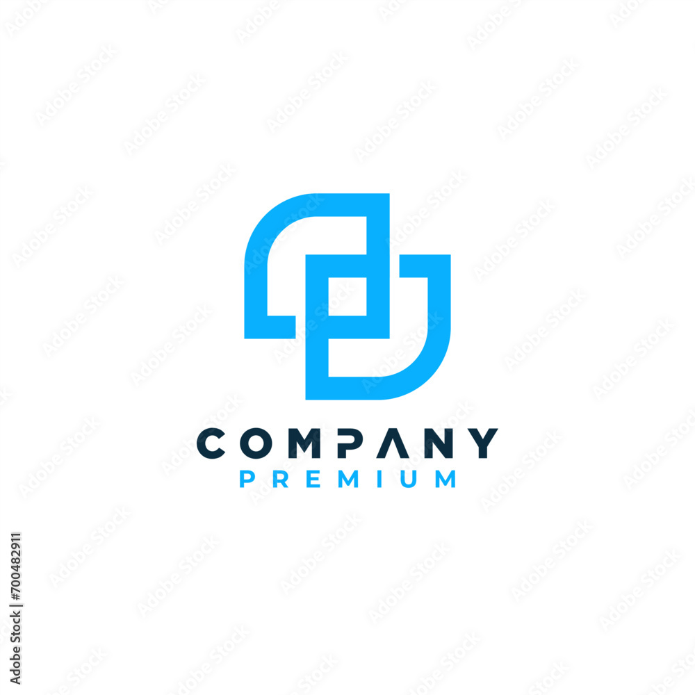infinity square logo design vector infinity square logo design vector
