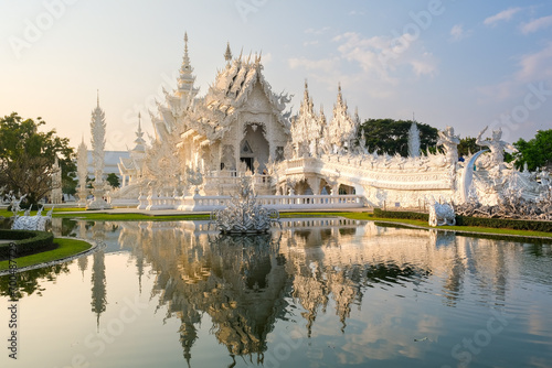White Temple Chiang Rai Thailand, Wat Rong Khun, Northern Thailand. © Fokke Baarssen