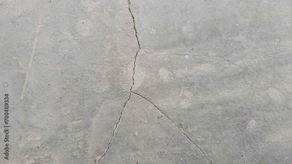 Obraz premium Concrete cracked wall texture