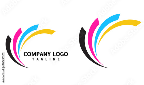 Free Download abstract colorful rainbow logo, business logo design,  logo design, abstract logo design, abstract logo - GFXLoad