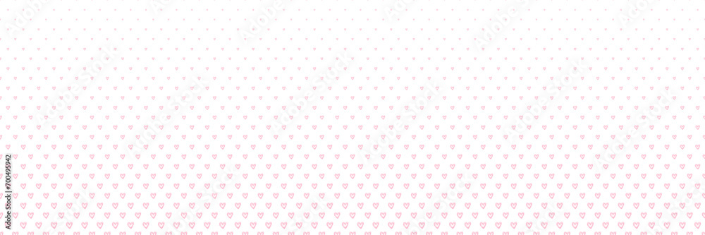 Blended doodle pink heart line on white for pattern and background, Valentine's background, halftone effect. Blended doodle pink heart line on white for pattern and background, Valentine's background, halftone effect.