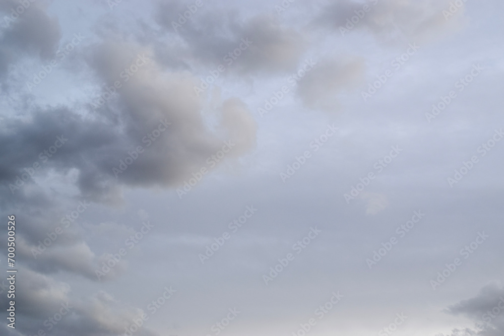 Obraz premium Clouds in the sky