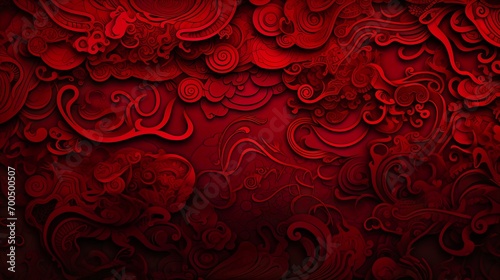 Chinese traditional Background design with abstract pattern in red Background Chinese red textured pattern