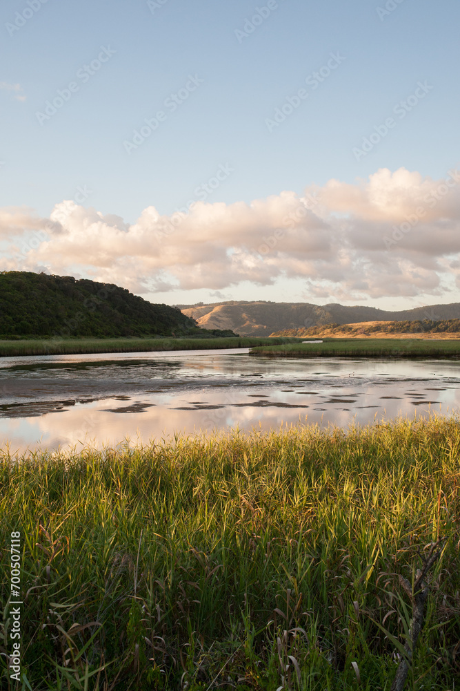 Aire River Sunset