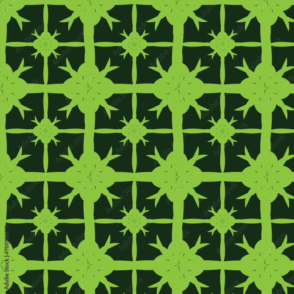 Fototapeta premium Flat ornamental pattern design abstract texture background