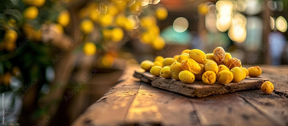 Close up Arabian hand cutting a yellow date palm branch with scissors for separate sale to customer yellow Bahi dates farm produce sweet and delicious for eating fresh. Creative Banner Close up Arabian hand cutting a yellow date palm branch with scissors for separate sale to customer yellow Bahi dates farm produce sweet and delicious for eating fresh. Creative Banner