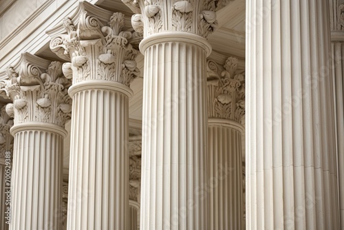 Ancient temple columns symbolizing the essence of law and the legal profession.