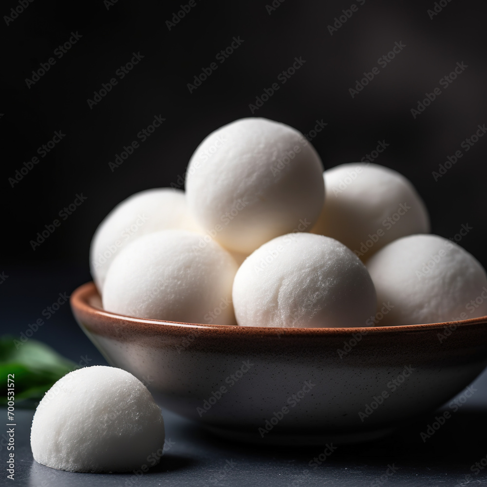 Showcase the delilcate and spongy rasgulla Showcase the delilcate and spongy rasgulla