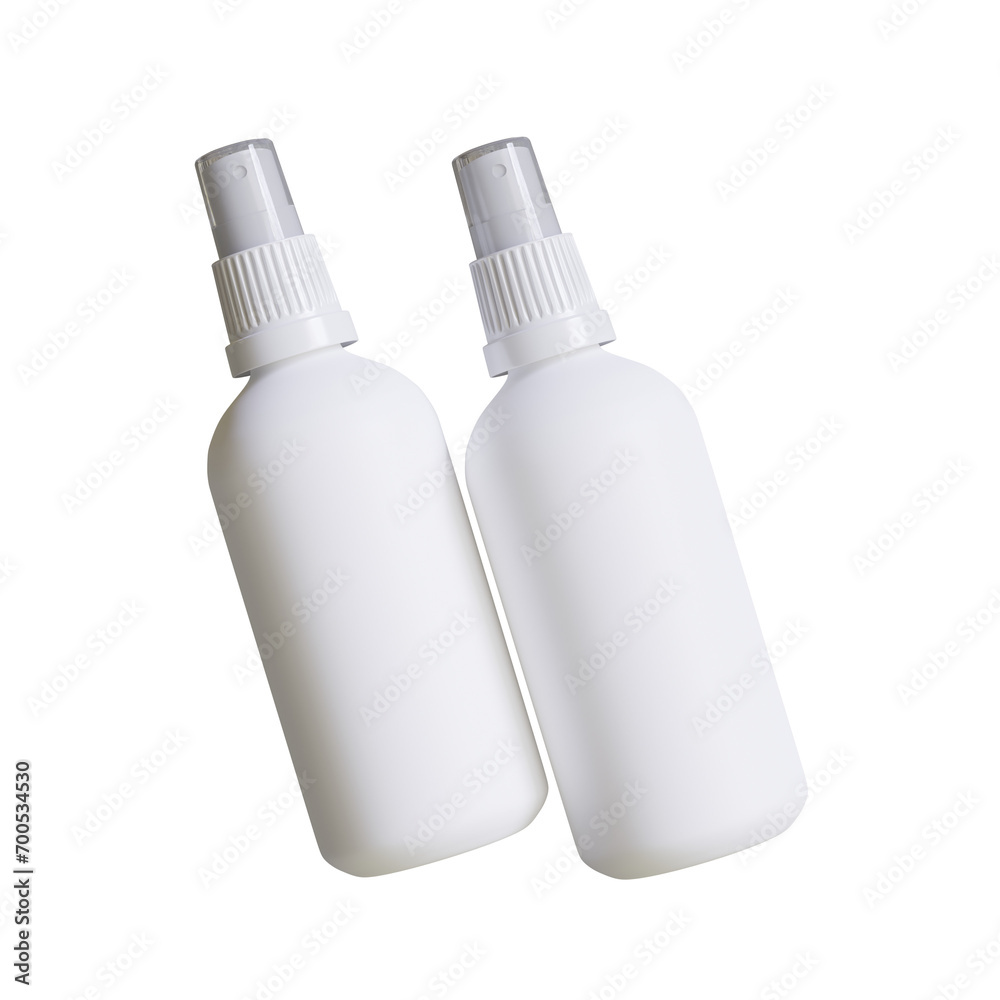 Spray bottle with antiseptic isolated on white background Spray bottle with antiseptic isolated on white background