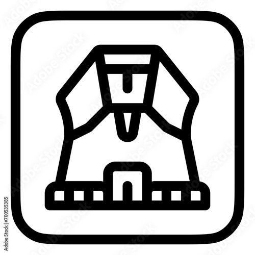 Editable statue, sculpture vector icon. Landmark, monument, culture, building, architecture. Part of a big icon set family. Perfect for web and app interfaces, presentations, infographics, etc