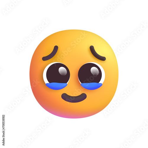 Face Holding Back Tears