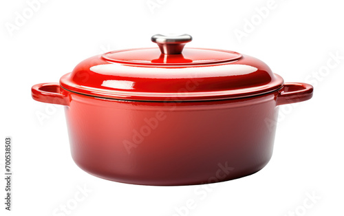 Elements Merge in the Red Color Cauldron's Dazzling Display on White or PNG Transparent Background