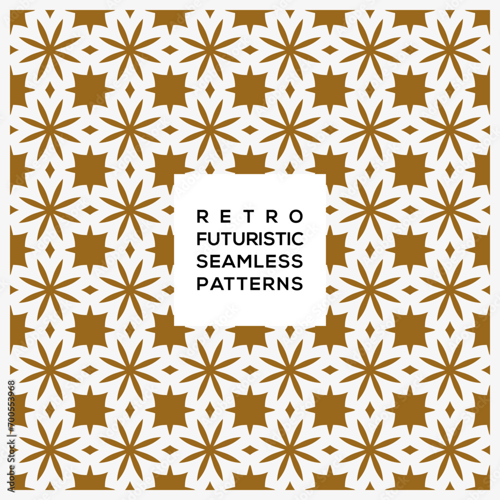 Decoration pattern futuristic seamless pattern Decoration pattern futuristic seamless pattern