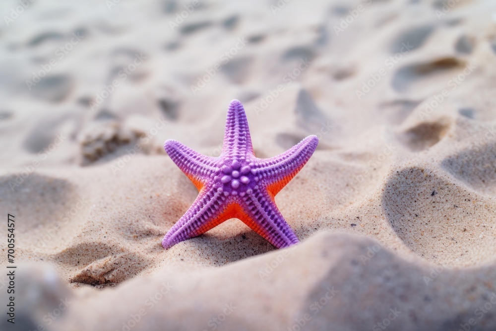 Starfish on the beach. Selective focus and shallow depth of field. Starfish on the beach. Selective focus and shallow depth of field.