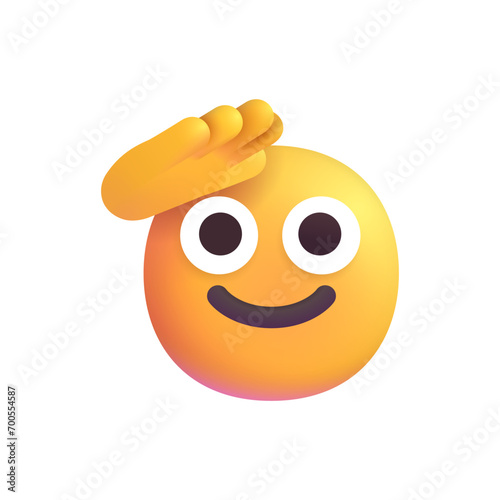 Saluting Face