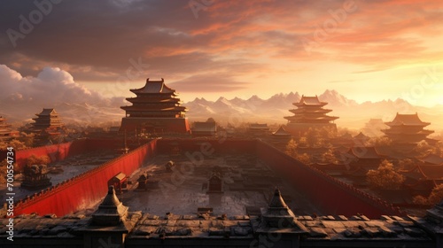 the historical significance of the Forbidden City in Beijing. photo
