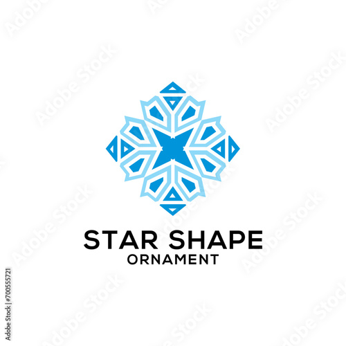 Logo vector business Star shape