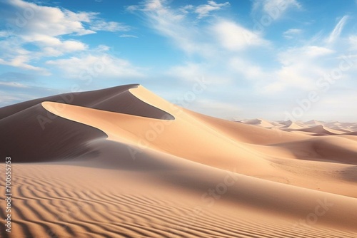 sand dunes. Generative AI
