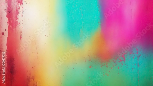 Colorful Grunge texture background with scratches © Reazy Studio