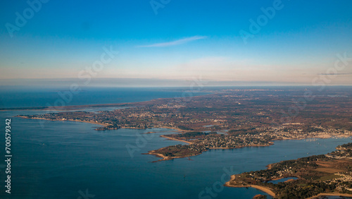 Quiberon and morbihan gulf in french britany and atlantic ocean © Olivier