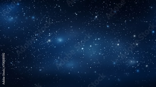 Tranquil Galaxy - Twinkling Stars and Cosmic Nebula