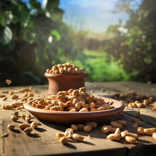 Harvest Abundance: Falling Ground Nuts"