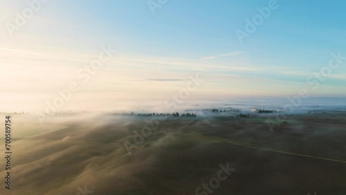 Wallpaper Mural Golden Haze Over Rural Farmland Torontodigital.ca