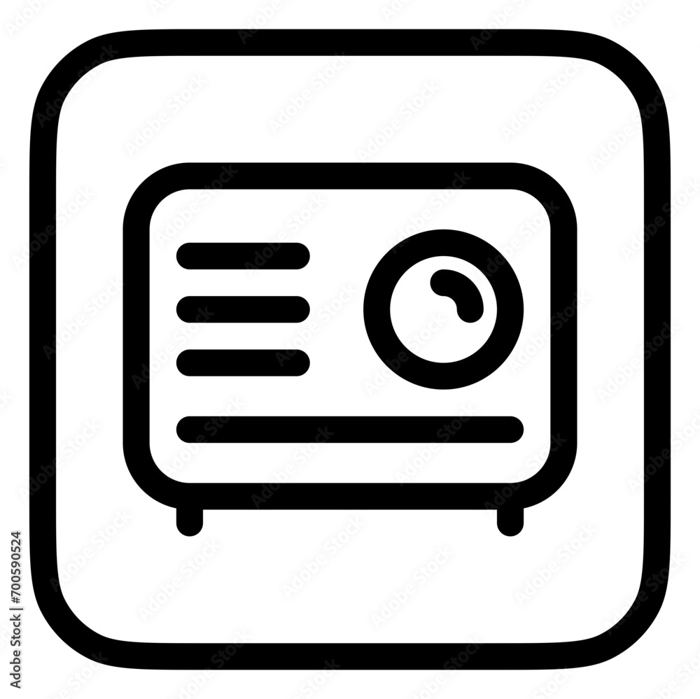 Editable film, movie, cinema projector vector icon. Movie, cinema, entertainment. Part of a big icon set family. Perfect for web and app interfaces, presentations, infographics, etc Editable film, movie, cinema projector vector icon. Movie, cinema, entertainment. Part of a big icon set family. Perfect for web and app interfaces, presentations, infographics, etc