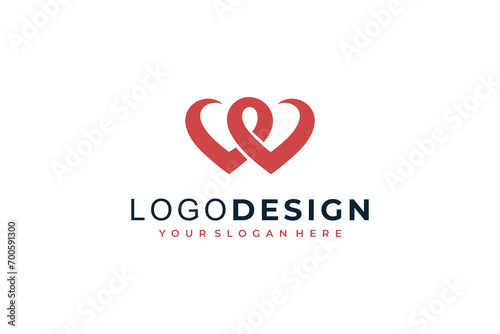 Letter W logo icon design template elements, symbols for company and business