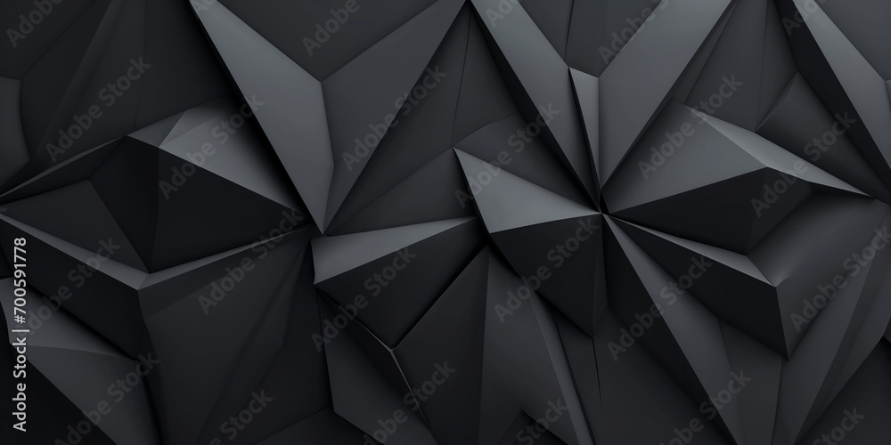 Elemente in schwarzen Farben als Hintergrundmotiv für Webdesign im Querformat für Banner, ai generativ Elemente in schwarzen Farben als Hintergrundmotiv für Webdesign im Querformat für Banner, ai generativ