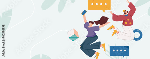 3.12 International Women's Day professional women flat character vector concept operation hand drawn illustration

