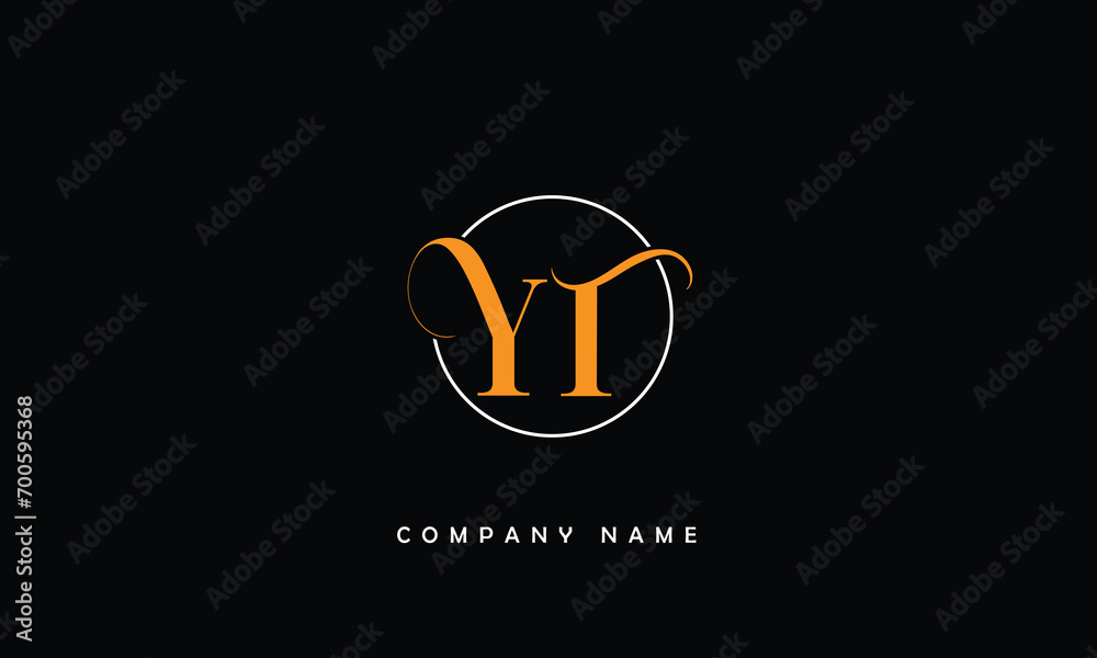 YT, TY, Y, T Abstract Letters Logo Monogram