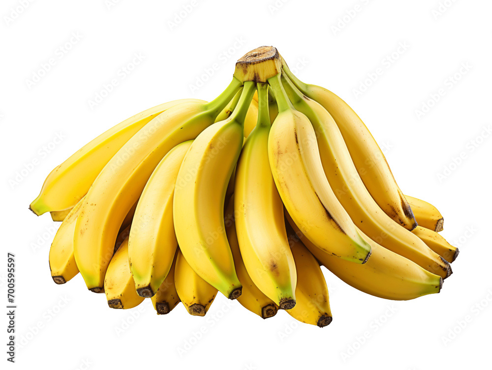 Banana Fruit on white background