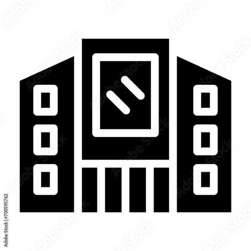 city glyph icon