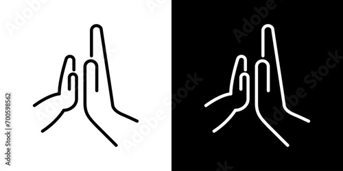 親子の手アイコン