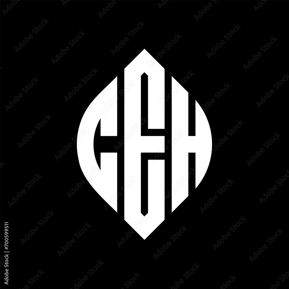 CEH circle letter logo design with circle and ellipse shape. CEH ellipse letters with typographic style. The three initials form a circle logo. CEH Circle Emblem Abstract Monogram Letter Mark Vector. CEH circle letter logo design with circle and ellipse shape. CEH ellipse letters with typographic style. The three initials form a circle logo. CEH Circle Emblem Abstract Monogram Letter Mark Vector.