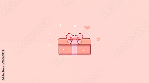 プレゼントボックスの壁紙素材