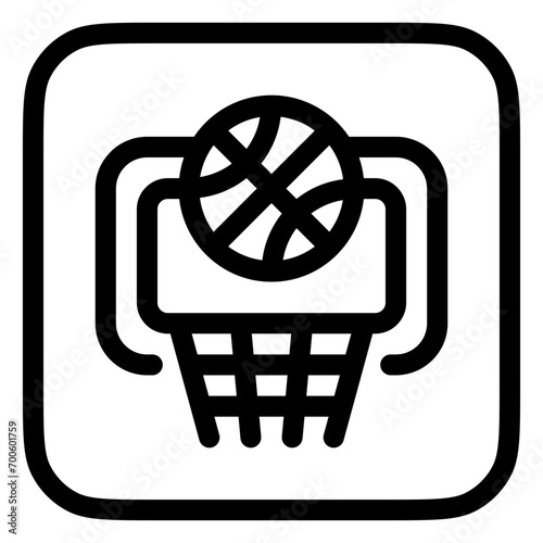 Editable basketball vector icon. Sports, match, game. Part of a big icon set family. Perfect for web and app interfaces, presentations, infographics, etc