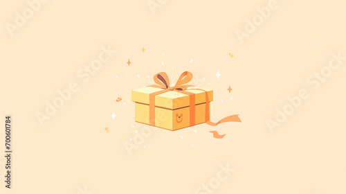 プレゼントボックスの壁紙素材