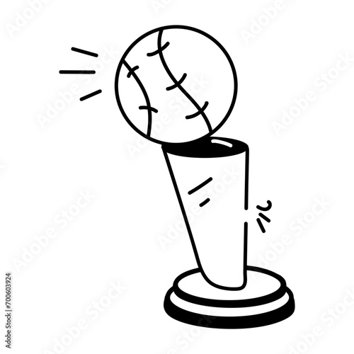 Baseball Trophy 