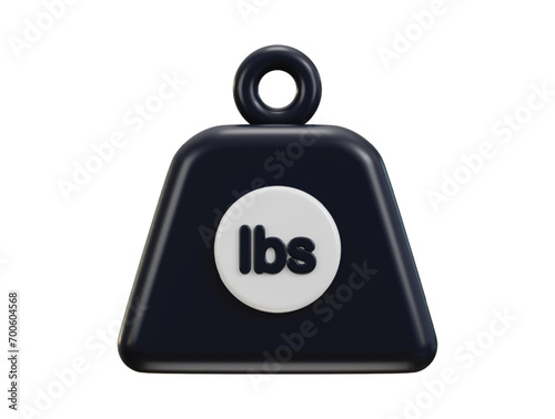 3d weight icon metal old lbs weight sign metal weight kilogram heavy icon