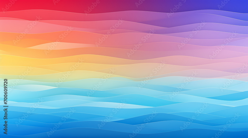 Colorful background of watercolor. A Spectrum of multi colored background aligned 