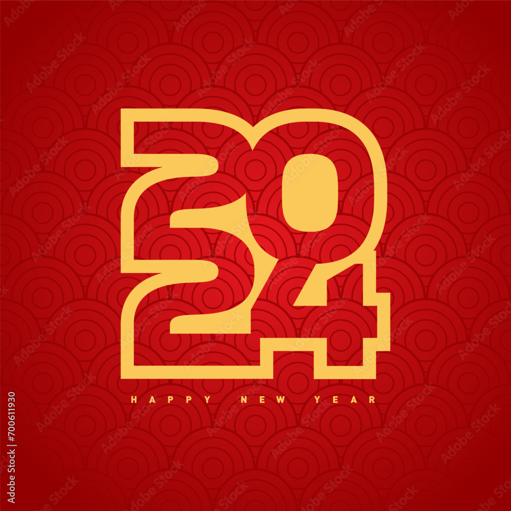 Holiday Background. Cover of business diary for 2024 with wishes. Brochure or calendar design template with oriental pattern. Happy New Year 2024. Holiday Background. Cover of business diary for 2024 with wishes. Brochure or calendar design template with oriental pattern. Happy New Year 2024.
