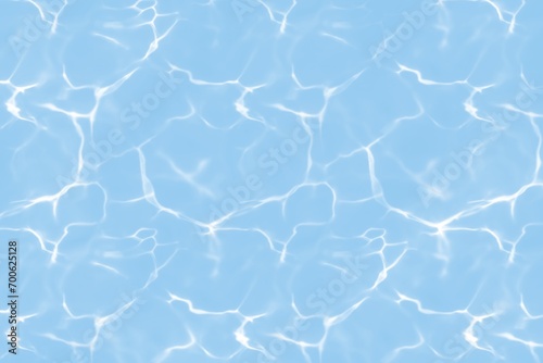 Water wave abstract with light blue background