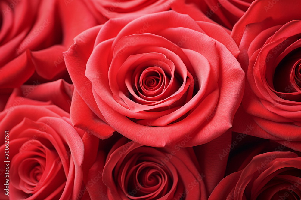 Beautiful red-pink roses are used for festivals. Beautiful red-pink roses are used for festivals.