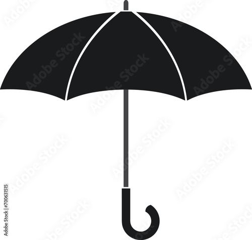 Umbrella icon vector | Rain protection symbol | insurance protection symbol